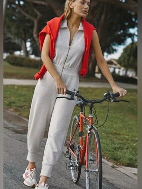 Varley Sleeveless Zip Jumpsuit